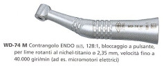 MANIPOLO W&H WD74M C/ANGOLO 128:1 ENDO NITI