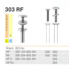 MANDRINI MEIS. RA 303RF-050 VITE X5