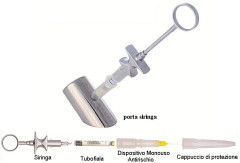 SIRINGA KABER DEFENSORPIC DISPOSIT. ANTIRISCHIO MONOUSO X100