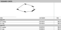 PROTEZIONI ADEC PIEDI PER POLTRONA 300 TAPPEZZERIA PLUS 62.0685.00