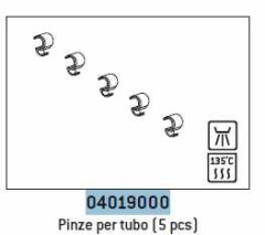 IMPLANTMED W&H RIC.PINZE X TUBI  X5