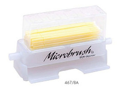 APPLICATORI MICROBRUSH DISPENSER SION + 50 APPLICATORI FINI GIALLI