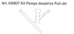 PULIJET CATTANI KIT POMPA DOSATRICE