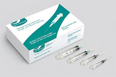 SIRINGA MONOUSO SET DENTAL STERILE 5ML.  22GA 0,7X32MM. X100