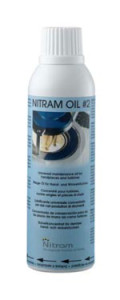 OLIO SIRONA NITRAMOIL #2 LUBRIFICAN 200ML.PER AUTOCLAVE NITRAM DAC BLUE