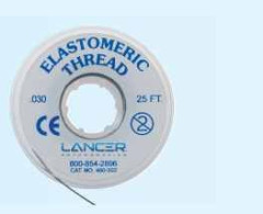 FILO ELASTICO LANCER PIENO .030 GRIGIO X7,5MT