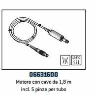 IMPLANTMED W&H RIC.MOTORE CON CAVO 1,8M PER SI 923 06631600