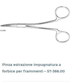 STOMA PINZA OSSIVORA IMP.FORBICE INOX             ST-366.00