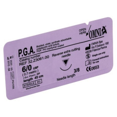 AGHI OMNIA 32.Z3061 3/8 12MM 6-0 PGA X12