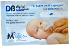 DIGITAL BRUSH SALVIETTE CON FISIOL. X BAMBINI  10PZ