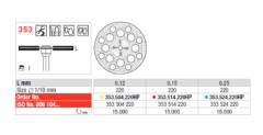 DISCHI EDENTA SUPERFLEX 353.514.220HP