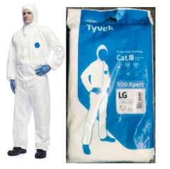 TUTA DUPONT TYVEK 500 XPERT C/CAPPUCCIO L