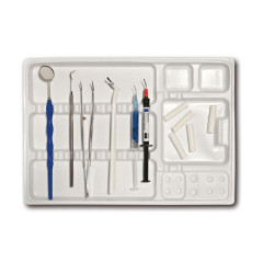 TRAY MONOUSO CYBERTECH STD BIANCO X400 - Dental Trey