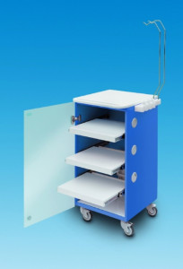 CARRELLO OMNIA LC IMPLANT SUITE 3 BLU              30.E0070.00