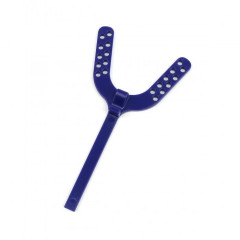 BITE THE GEORGE GAUGE FORK BLUE 3MM X25