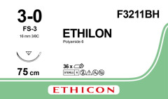 AGHI ETH. F3211BH FS3 3-0 X36 ETHILON