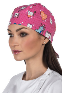 BANDANA CAPCAP UNISEX FANTASIA DENTI FELICI