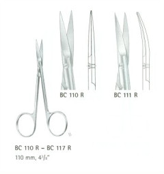 AESC. FORBICI BC 110 DRITTE 11CM.