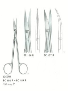 AESC. FORBICI BC 156 DRITTE 15CM.