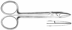 ASA FORBICI 5601-1 CORONE DRIT.LISC