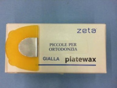 CERA ZETA PLATE WAX ORT.GIALLA 180/24GA