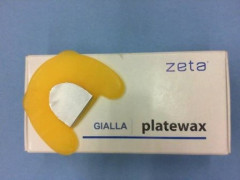 CERA ZETA PLATE WAX GIALLA 168/24GA