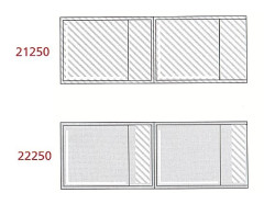 PORTARX MGK X250 MOD.22250 ADESIVO