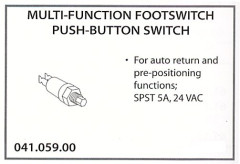 ADEC POLTRONA RIC.MICROSWITCH COMAN DO AZZERAMENTO 041.059.00